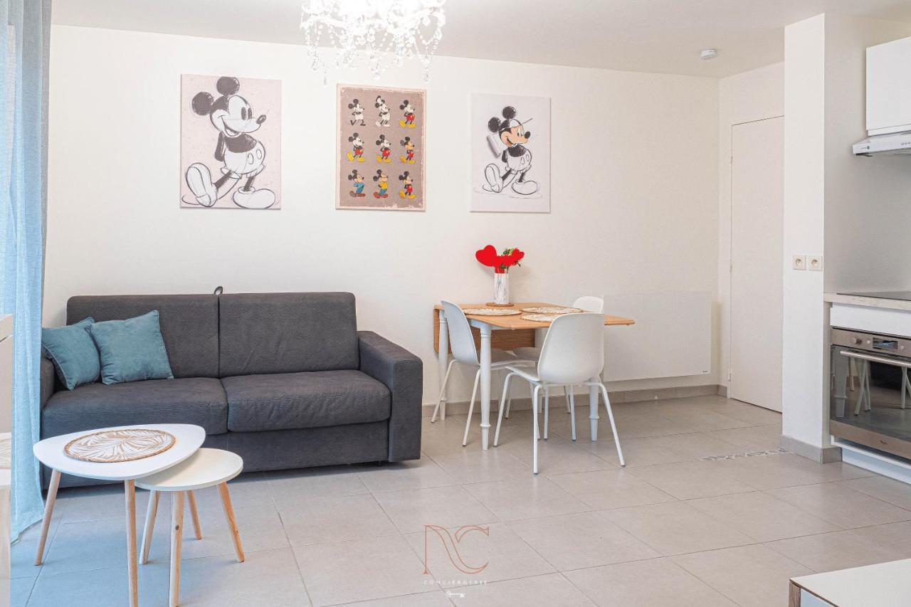 *Disneyland-Paris* 4Pers, Parking, Wifi Chessy  Exterior foto